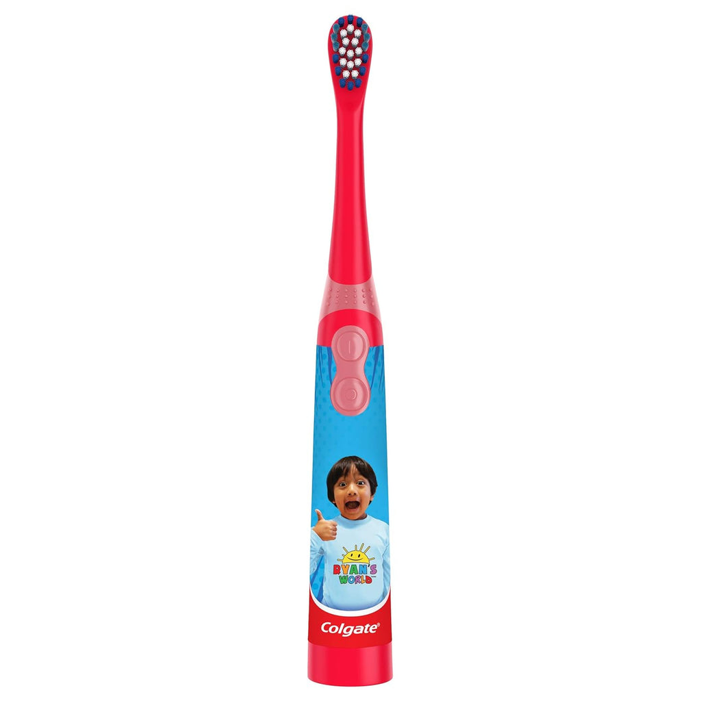 Colgate Kids Battery Powered Toothbrush, Ryan'S World, Extra Soft Bristles, 1 Pack