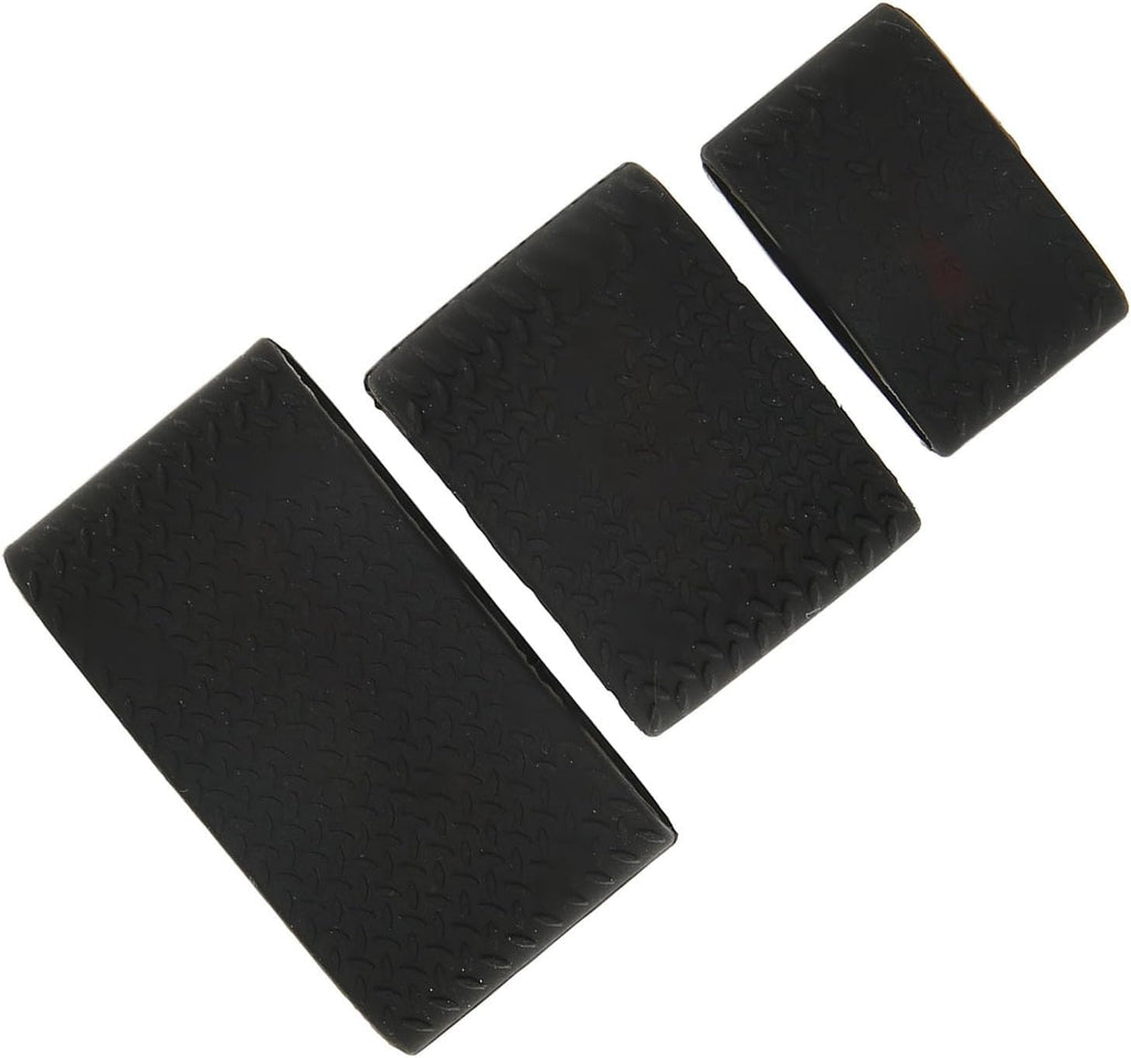 3 Pcs Clipper Protective Sleeve, Clipper Sleeve for Barbers, Barber Grippers Silicone Non Slip Electric Clipper Bands for Baber Tool