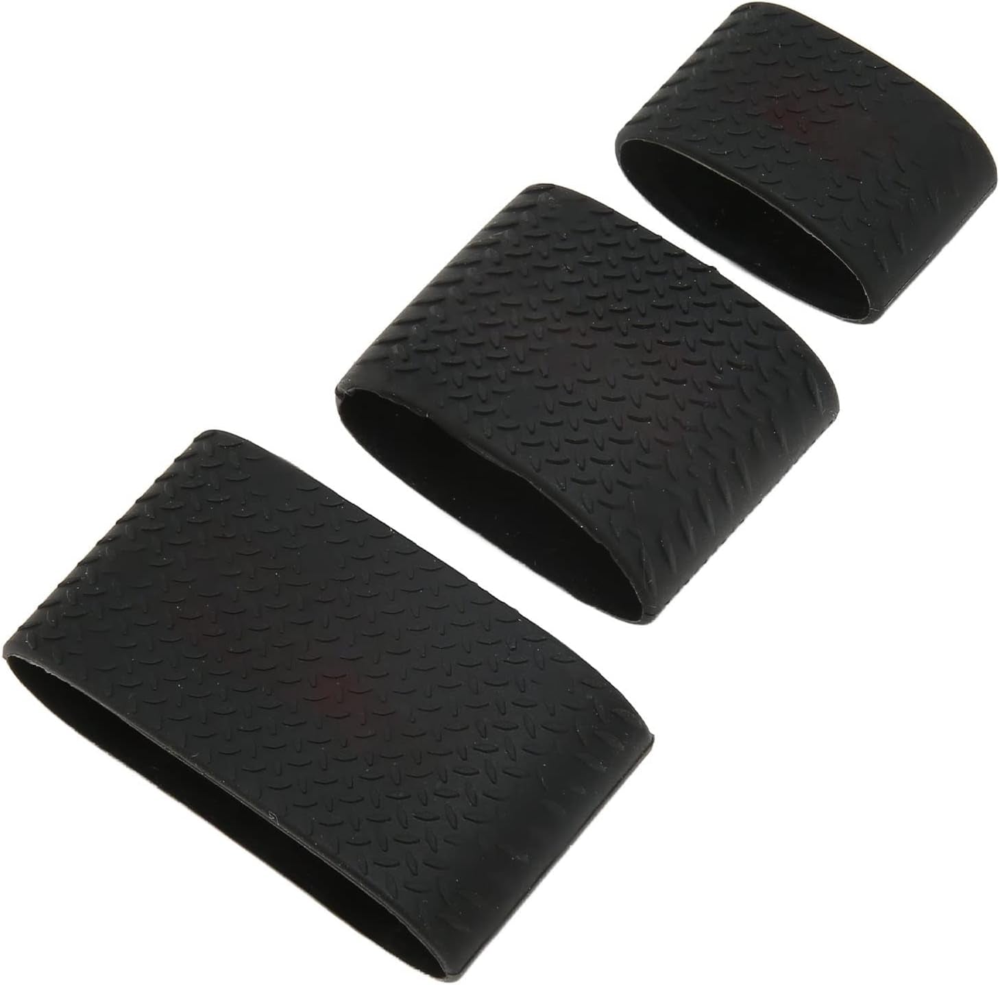3 Pcs Clipper Protective Sleeve, Clipper Sleeve for Barbers, Barber Grippers Silicone Non Slip Electric Clipper Bands for Baber Tool