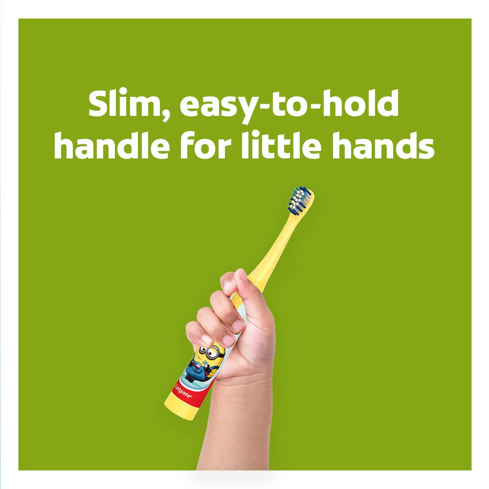 Colgate Kids Battery Powered Toothbrush, Ryan'S World, Extra Soft Bristles, 1 Pack