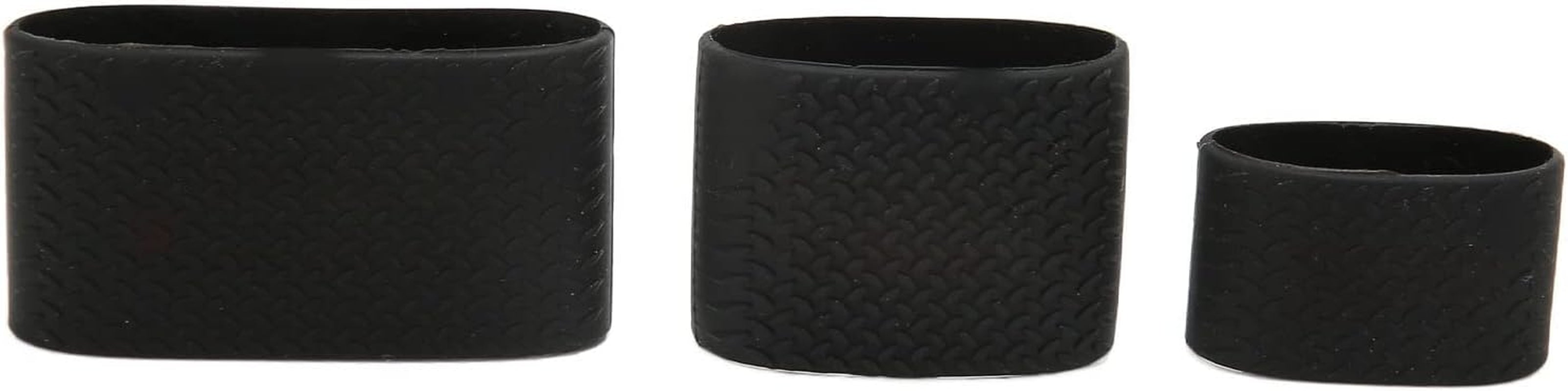 3 Pcs Clipper Protective Sleeve, Clipper Sleeve for Barbers, Barber Grippers Silicone Non Slip Electric Clipper Bands for Baber Tool